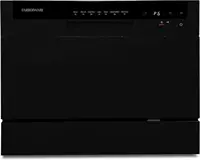 Countertop Dishwasher - 7-Program System for Home, RV, and Apartment - Wash Dishes, Glass, and Baby Products - Hookup R 1