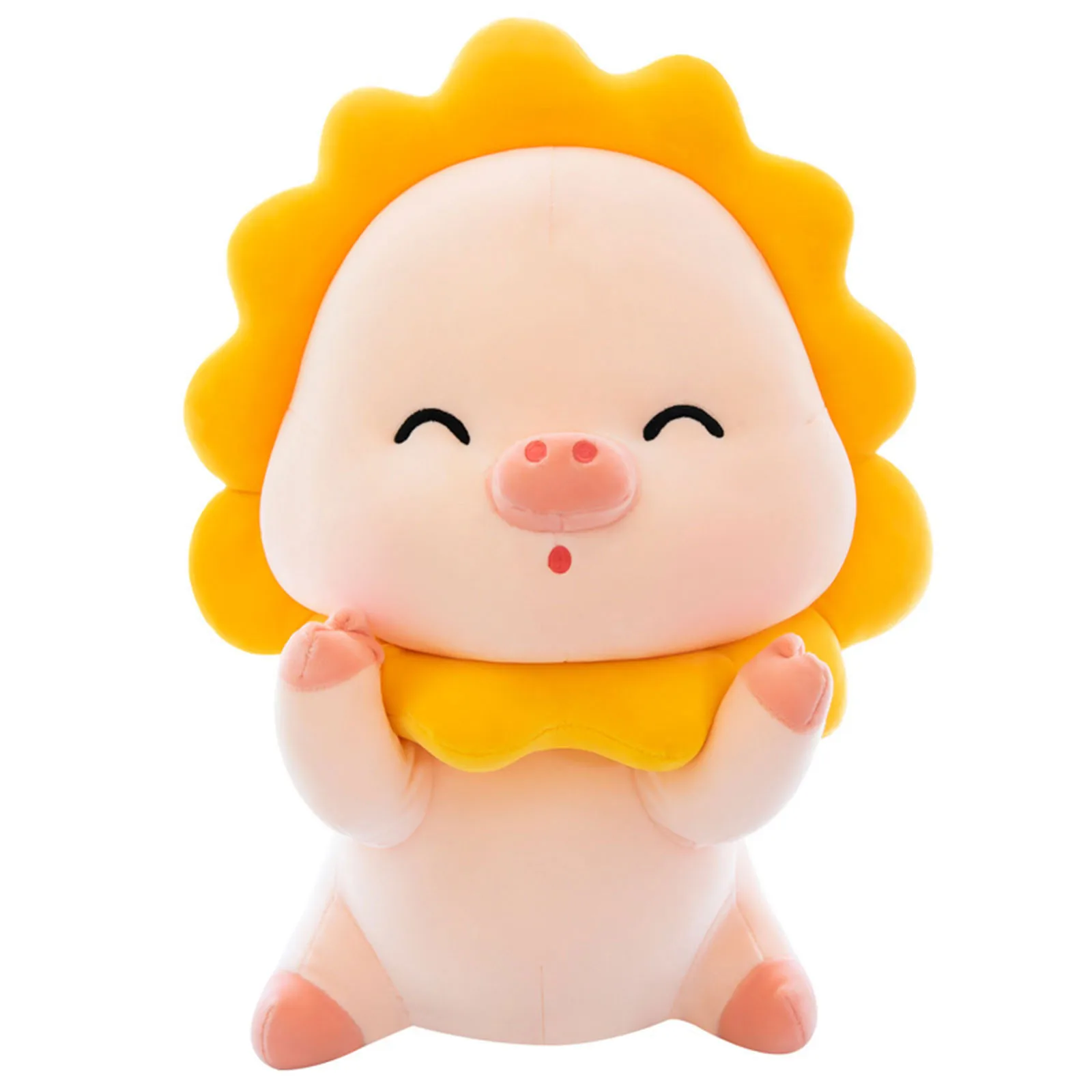 

25cm Sunflower Pig Doll Plush Toy Cute Dolls Childrens Birthday Gift Plushie Soft Stuffed Toys Boyfriend Gift Kawaii Room Decor