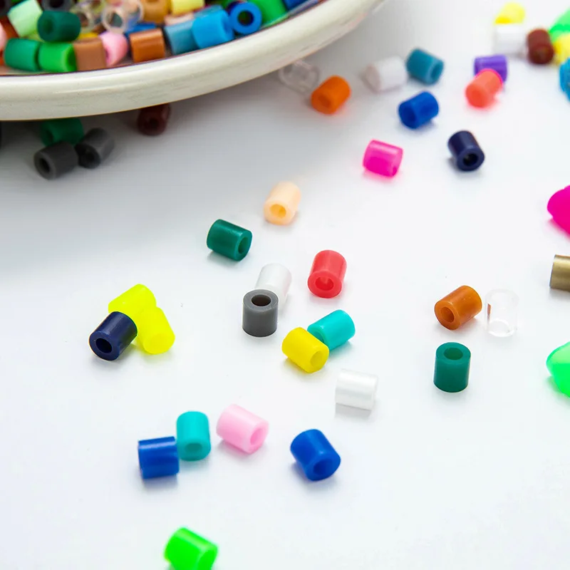 500g Perler 5mm Beads New color Pearly Iron Beads for Kids Hama Beads Diy Puzzles High Quality Handmade Gift Toy 5