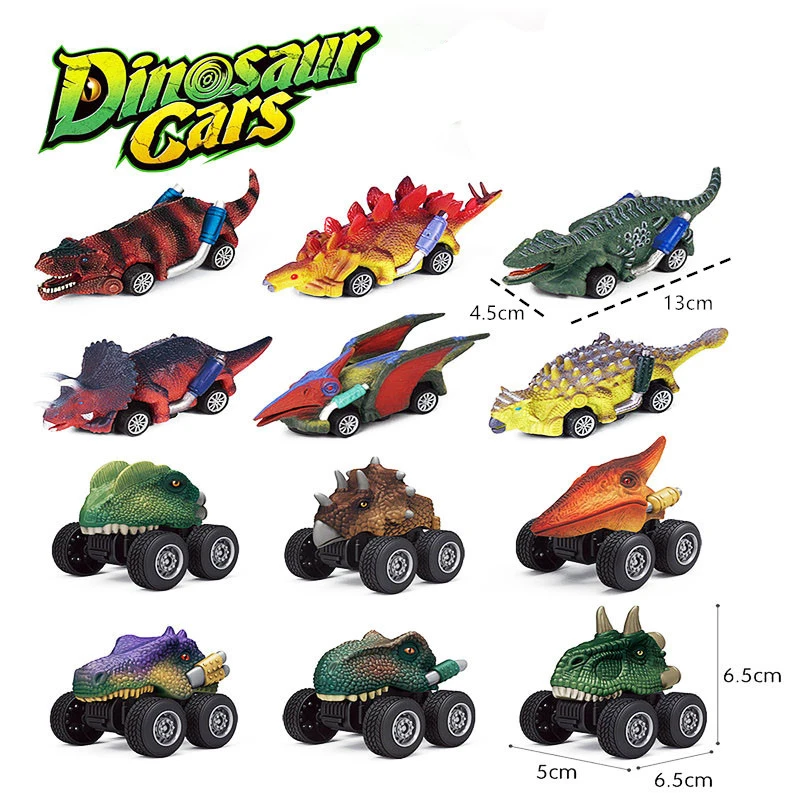 

Новые модели автомобилей с мультипликационными животными, динозаврами, высокое качество, ручная роспись, строительные блоки T-rex, украшение для стола, детские игрушки, подарок для девочки