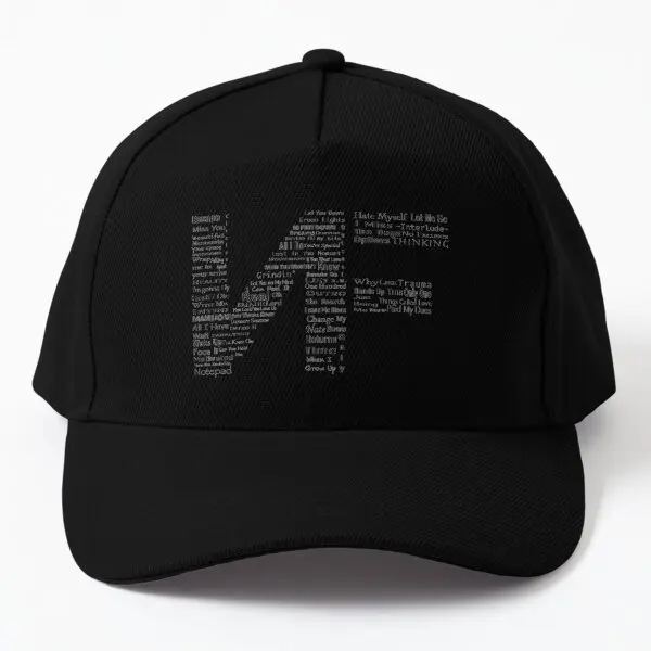 

Nf Logo Songs Baseball Cap Hat Snapback Mens Women Outdoor Czapka Black Casual Spring Bonnet Fish Solid Color Printed Sun