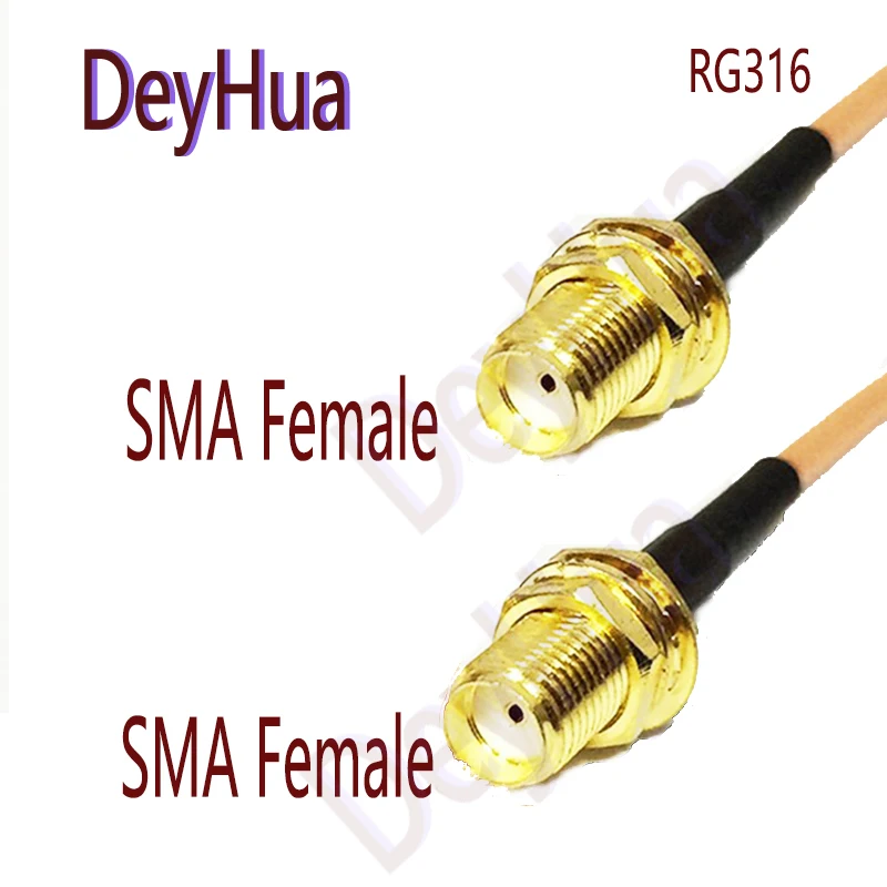 SMA Male to Female Antenna Extension Cable - RG316/RG174 Coaxial Cable Range (10cm-40cm) Description Image.This Product Can Be Found With The Tag Names Computer Cables Connecting, Computer Peripherals, Connection cable antenna, PC Hardware Cables Adapters