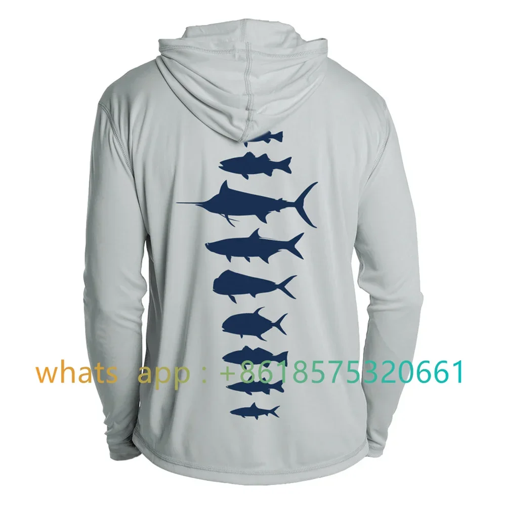 

2023 Fishing Shirt Long Sleeve Sun Uv Upf30 Quick Dry Top Lightweight Men Fishing Clothes Sports Hunting Camping Shirt
