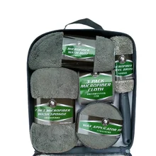 

Car Cleaning Kit Car Car Beauty Cleaning 9-piece Set Car Wheel Brush Waxing Sponge Combination Car Cleaning Tools