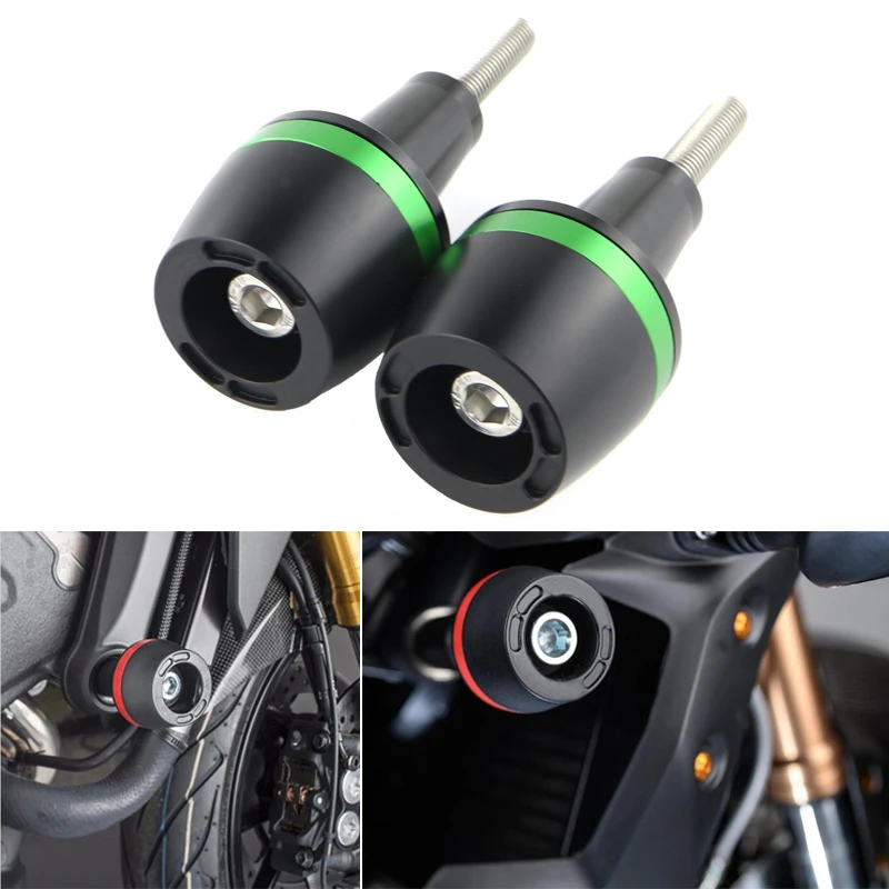 

Motorcycle CNC Aluminum Frame Sliders Crash Falling Protection Crash Protector For KAWASAKI Z750 Z1000 2007 2008 2009-2017