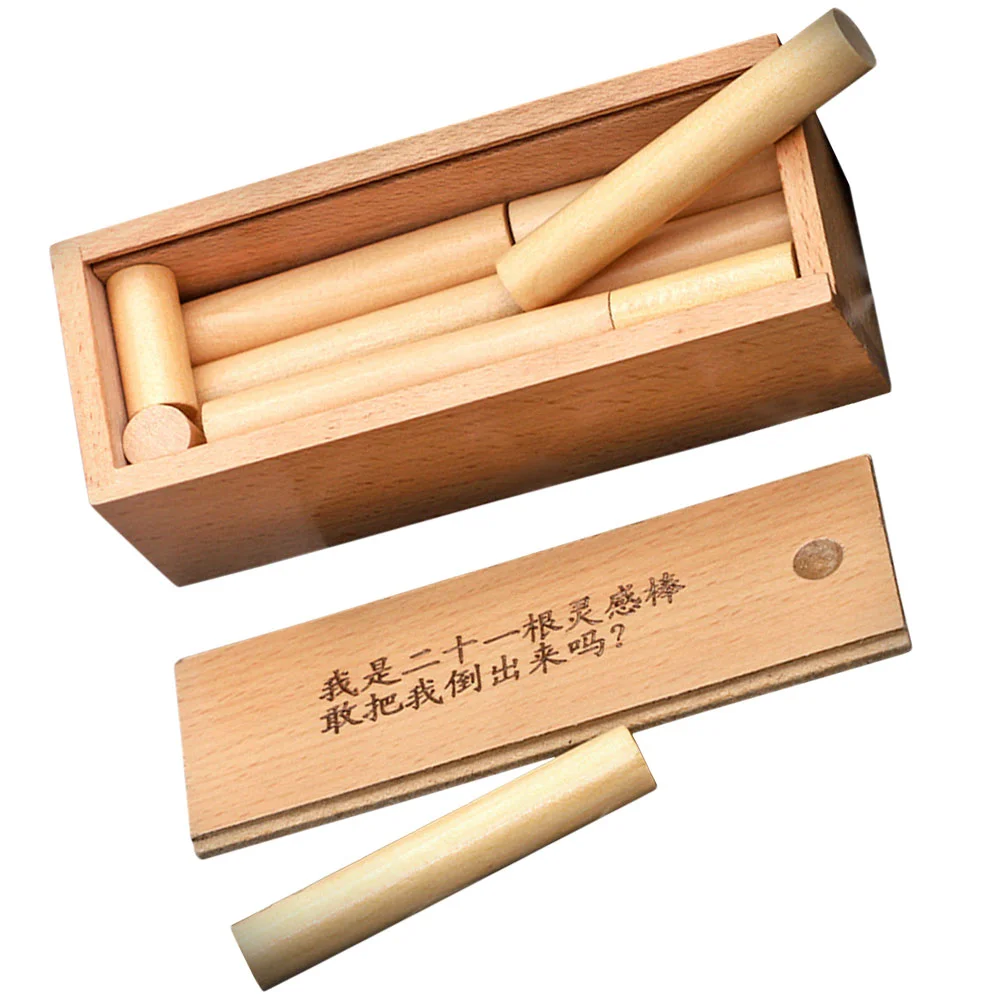 

Stick Untie Game Kids Puzzles Adults Educational Toy Wooden Brain Teaser Logic Toys Teasers Iq Testing Beech Child