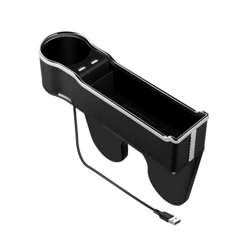 

Органайзер для зазора на автомобильное сиденье, с двумя USB-портами