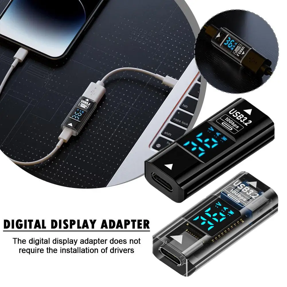 Type-C 암-USB3.2 암 어댑터 고속 충전 어댑터 자동차 Transafer 하드 박스 키보드 디스플레이 데이터 드라이브 수신기 Di Z7P7