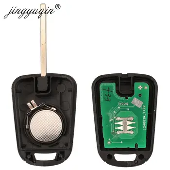 Keyforkess chiave auto remota 315Mhz ID46 PCF7937 per Opel ASTRA J 4 IV /INSIGNIA ZAFIRA C MOKKA Vauxhall CHEVROLET AVEO CRUZE MALIBU - Jingyuqin chiave auto remota 315Mhz ID46 PCF7937 per Opel ASTRA J 4 IV INSIGNIA ZAFIRA
