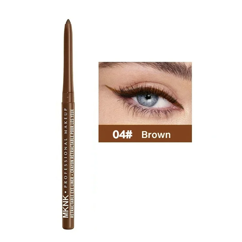 Wasserdichter Schwarzer Eyeliner Stift Langhaftend Wischfest_voghion.com