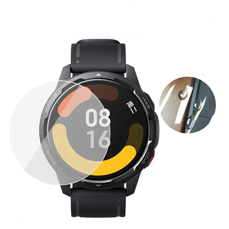 Protetor de Tela Smartwatch, Capa Anti-Risco, Vidro Temperado, Xiaomi S1 Active S3 Pro Mi Watch, 2022