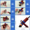 Carpet Trimmer With Wooden Shearing Guide Carpet Carving Machine Electric Speed ​​Adjustable Shears Scissors For Rug Tufting Gun 3