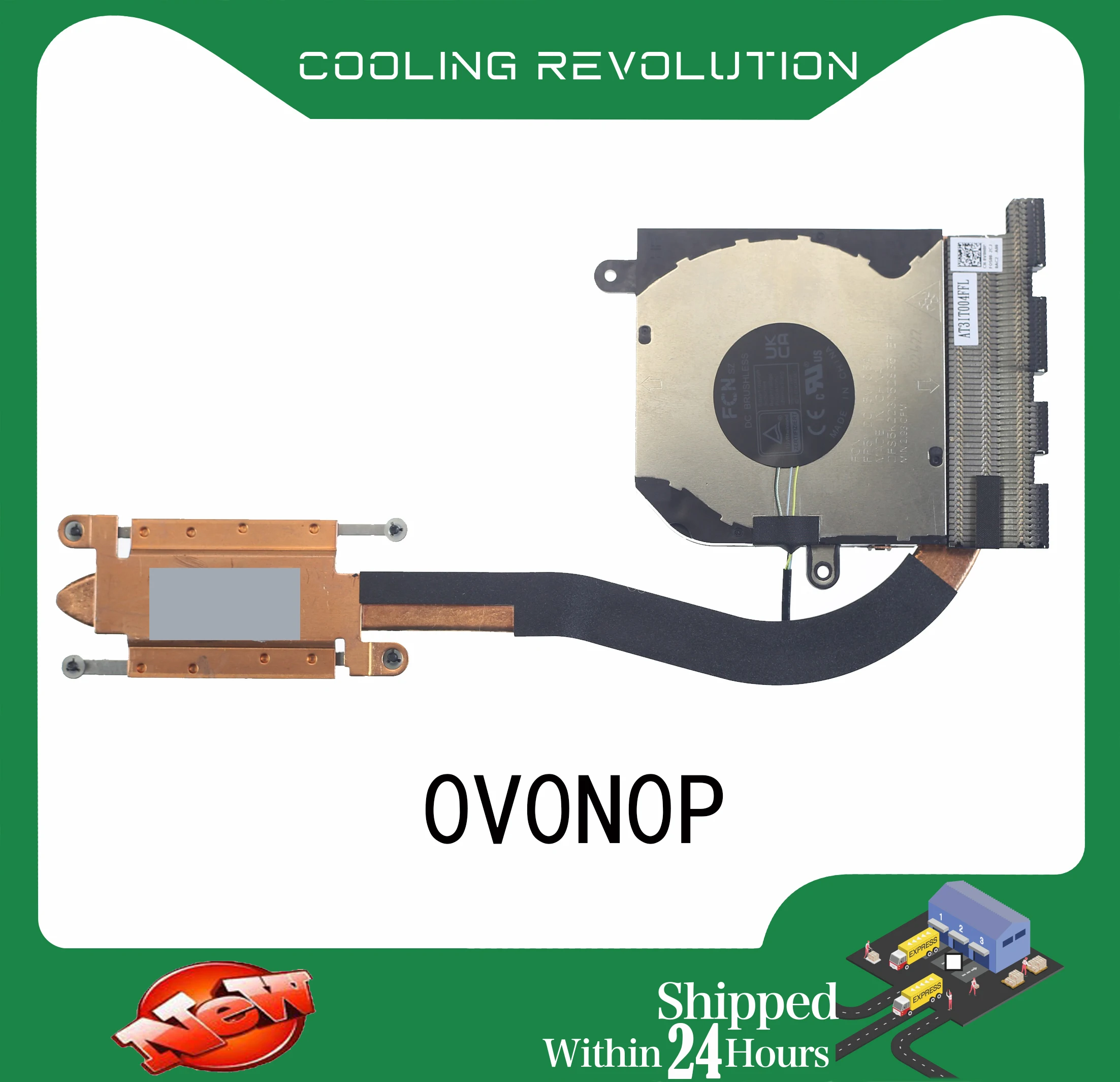 Laptop Cpu Ventilador e Dissipador de Calor Dell Latitude 5430 0v0n0p