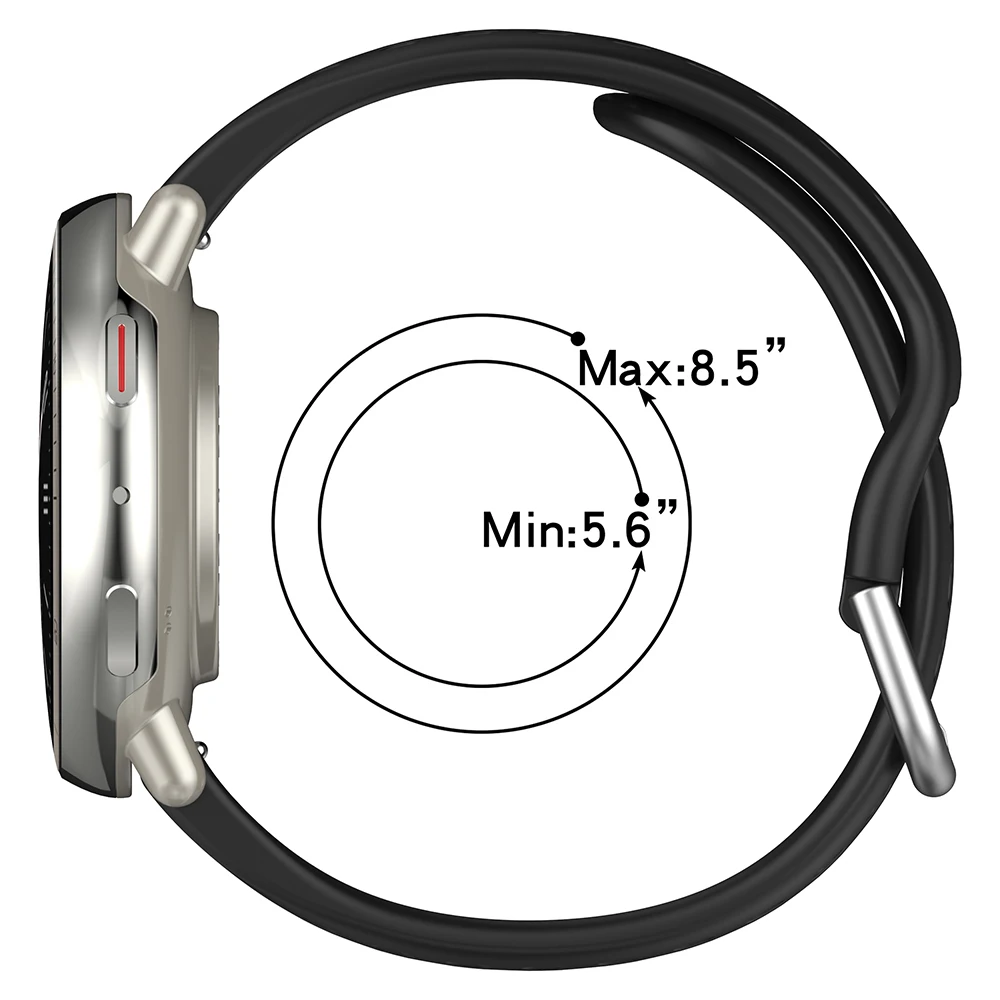 Silicone Sport Breathable Strap for Smartwatch - Watchband Accessories