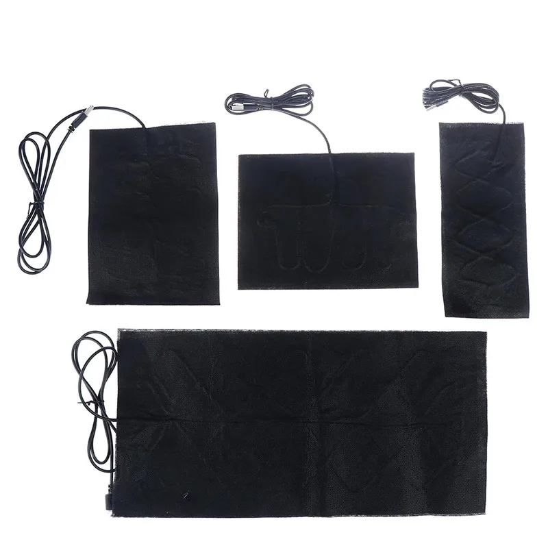 USB Far Infrared High Temperature Heater &ndash; Carbon Fiber Material Waist & Knee Pad Electric Style Warm Heating Supplies