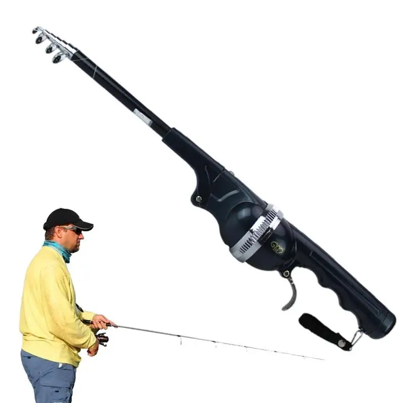 Mini Fishing Pole Mini Fishing Rod Pocket Size Telescopic Fishing