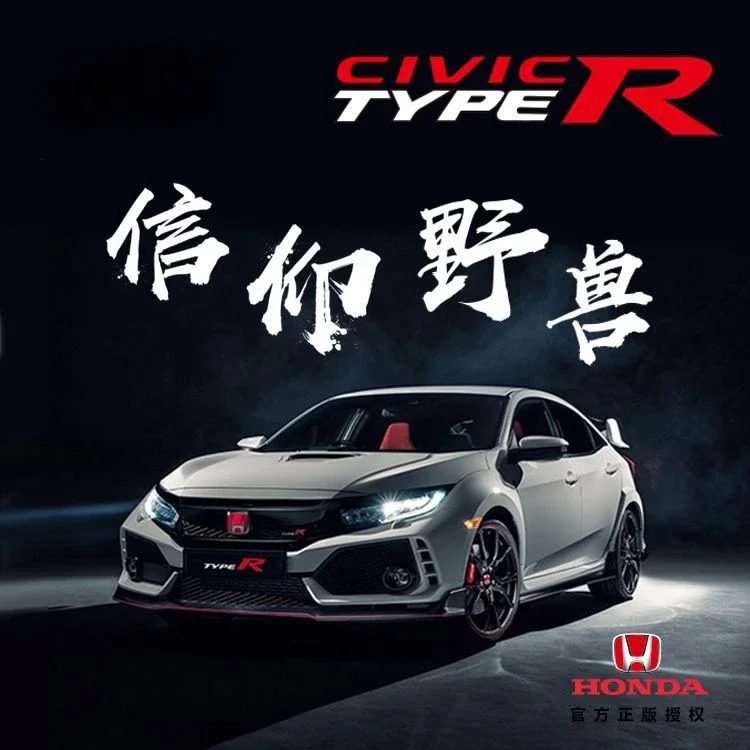 Honda Civic Type-R 1:32 Modellauto - Zinklegierung Mit Sound & Licht