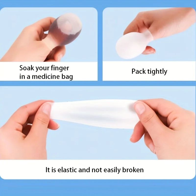Soft Silicone Toe Sleeves - Friction Reduction & Protection