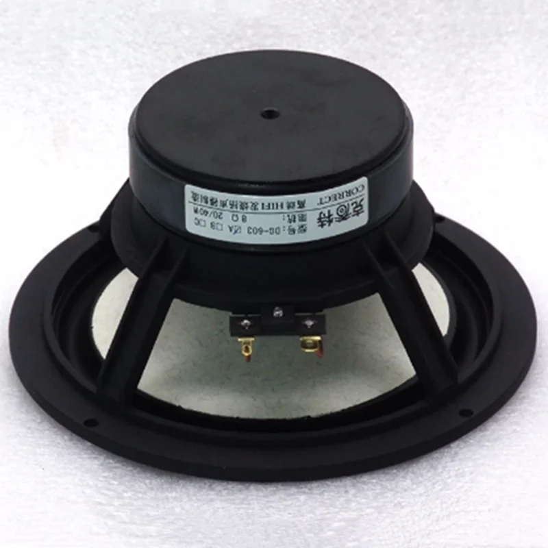 Auch-arm DG-603/P-610F 6.5 Inch Full Frequency Speaker Driver IIR Rubber/Real Leather Surrouding 4/8ohm 25W OD = 170mm 1PCS