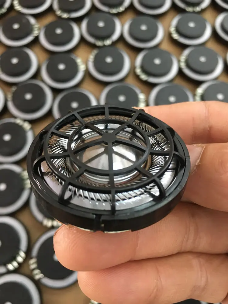 2pc 45mm Over Ear headset driver 32ohm For hifi Headphone Speaker Repair Parts Stereo Earphone Titanium film Sound good On Sale