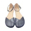 Tipsietoes 2025 Sprinng Summer Barefoot Genuine Leather Flat Sandals Women With Soft Sole Zero Drop Wider Toes Box LIght Weight 3