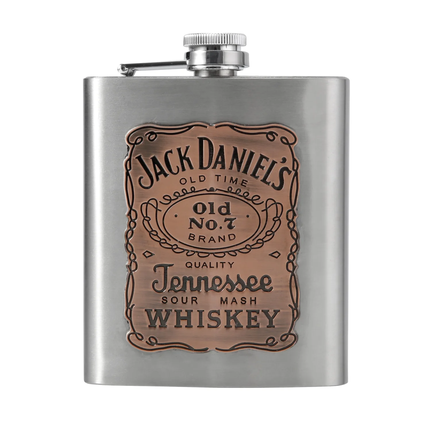 7oz Portable 304 Stainless Whisky Flask for Alcohol Vodka Hip Flasks
