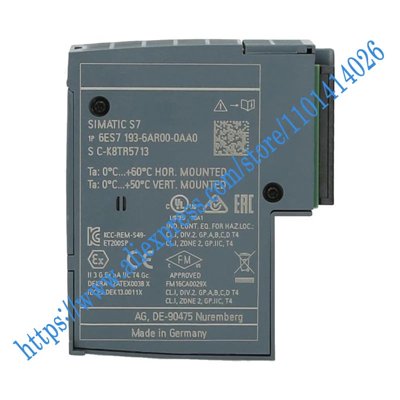 

100% Working and New Original PLC Controller 6ES7193-6AR00-0AA0 IM155-6PN Moudle in stock