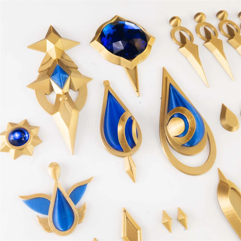 Game Genshin Impact Furina Focalors Cosplay Props Costume Accessories 1 Set Furina de Fontaine Halloween Christmas Cosplay Costu game cosplay props