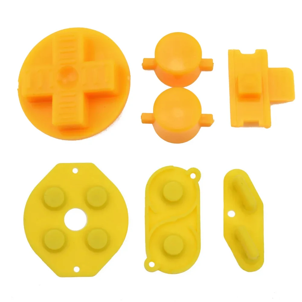 Rubber Conductive D-Pad and Button Set Replacement