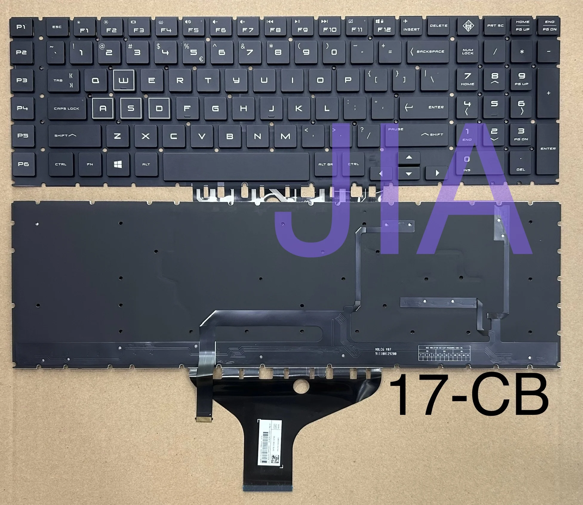 

Клавиатура для ноутбука HP OMEN 17CB 17-CB 17-cb1000x17-cb0000 с цветной фоторамкой без Черной Рамки