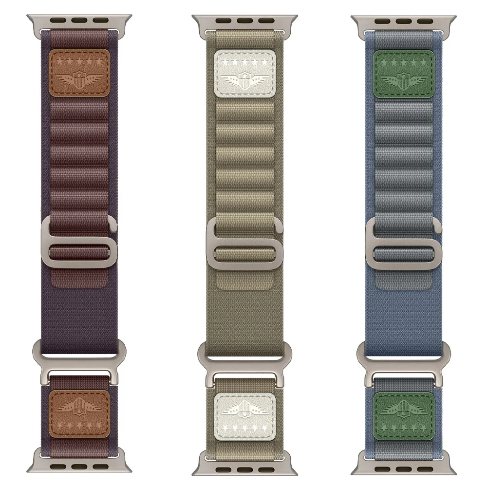 Alpine loop Strap for Apple Watch Ultra Band 49mm 46mm 42mm