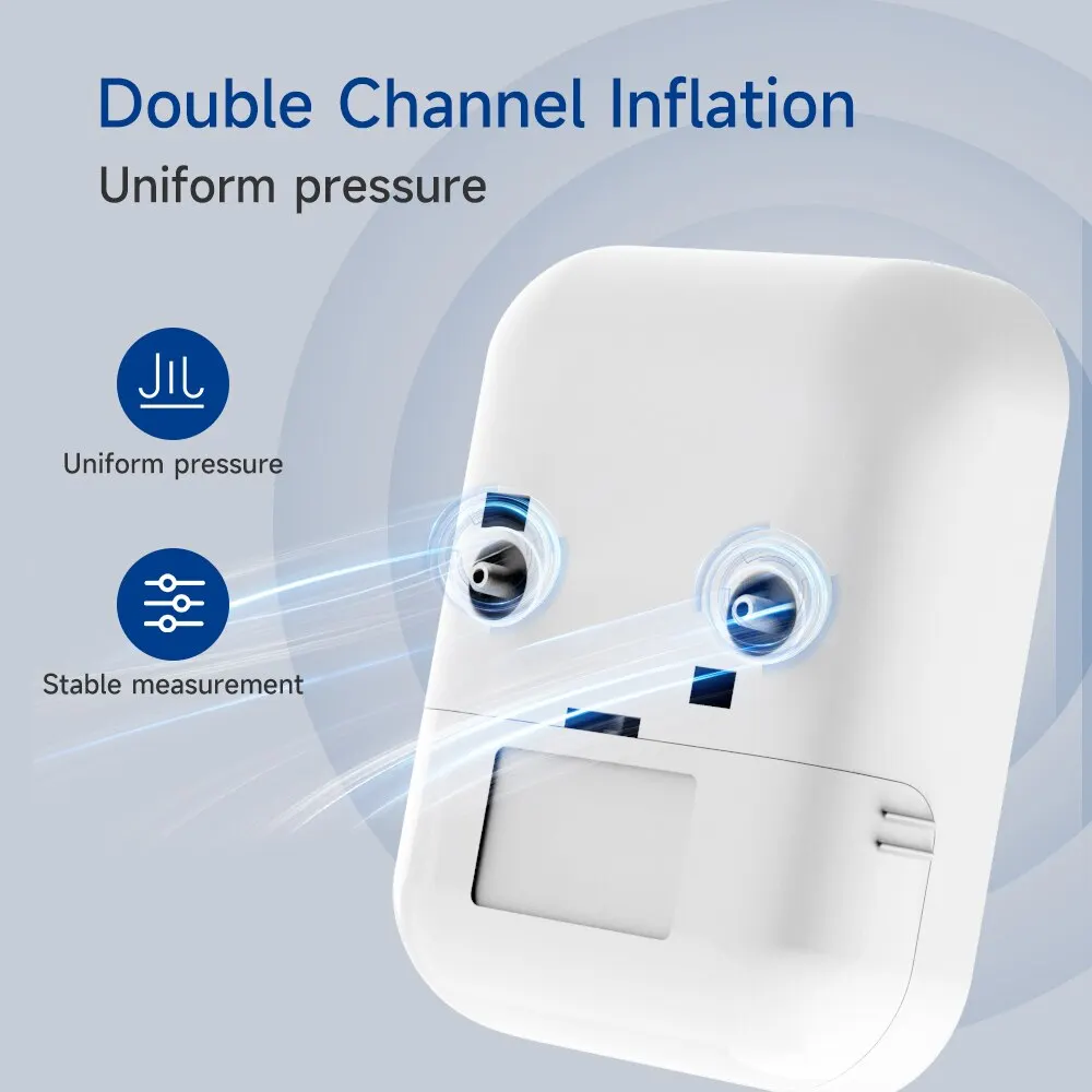 Blood Pressure Monitor Blood Pressure Meter Automatic Digital Wrist Blood Pressure Monitor Sphygmomanometer Tonometer Tensiometer Heart Rate Pulse Meter BP Monitor