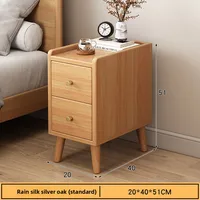 Table de chevet multifonctionnelle pour la maison, petite armoire de rangement étroite pour chambre à coucher 2