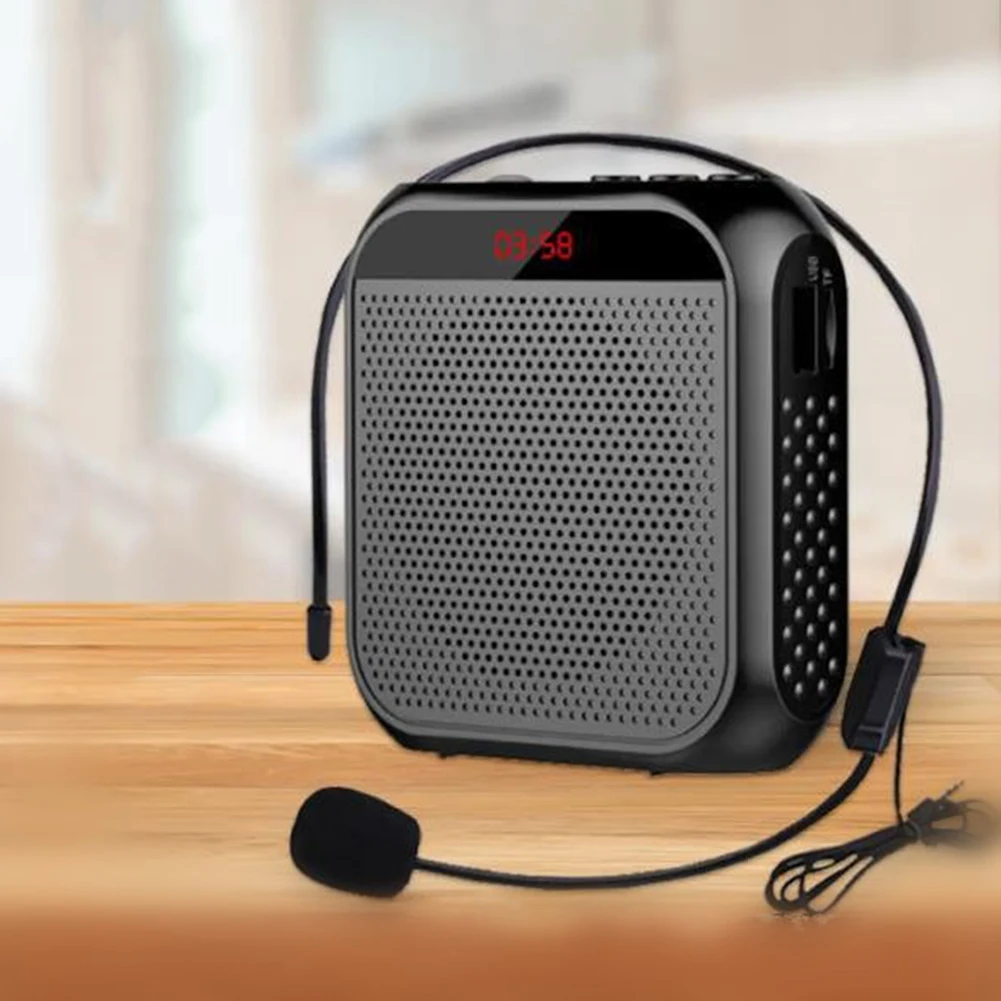 

Portable Speaker Player with Long lasting Battery High Fidelity Sound Hi Fi Microphone U Disk and TF Card Support