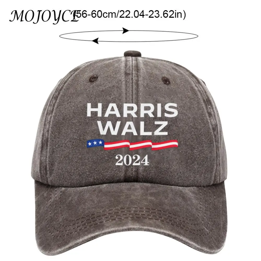Harris Walz Hat for Men Women Unisex Baseball Cap Distressed Washed Hats Travel Sun Cap baseball cap baseball caps baseball hats sun cap fashion hats