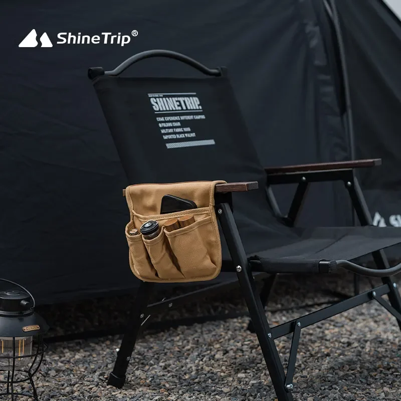 Kermit chair Armrest Storage Bag outdoor Portable Chair Side Hanging Bag Wear Resistant Double Layer chair storage bag