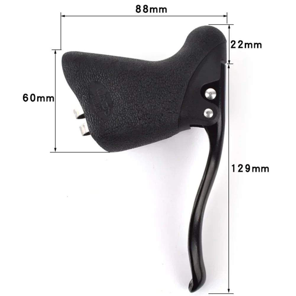 Bike Brake Highway Brake Lever 2pcs Aluminum Alloy Black Dead Speed Bend Special PVC Road Bicycle High Quality