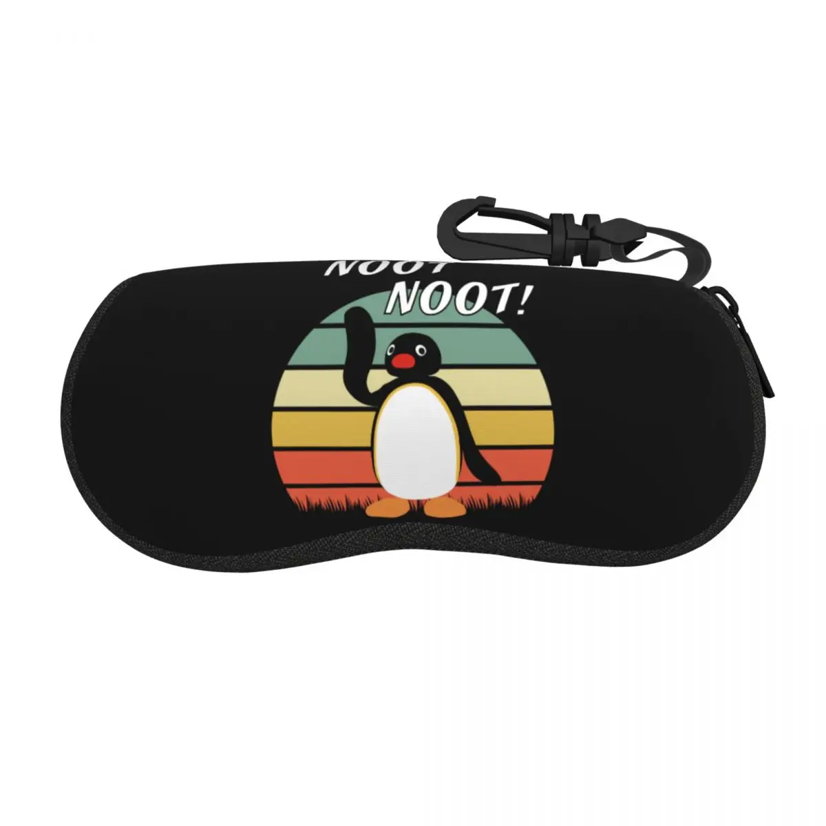 

Custom Pingu Noot Noot Eyeglass Glasses Case Women Men Soft Ulzzang Penguin Sunglasses Protective Box