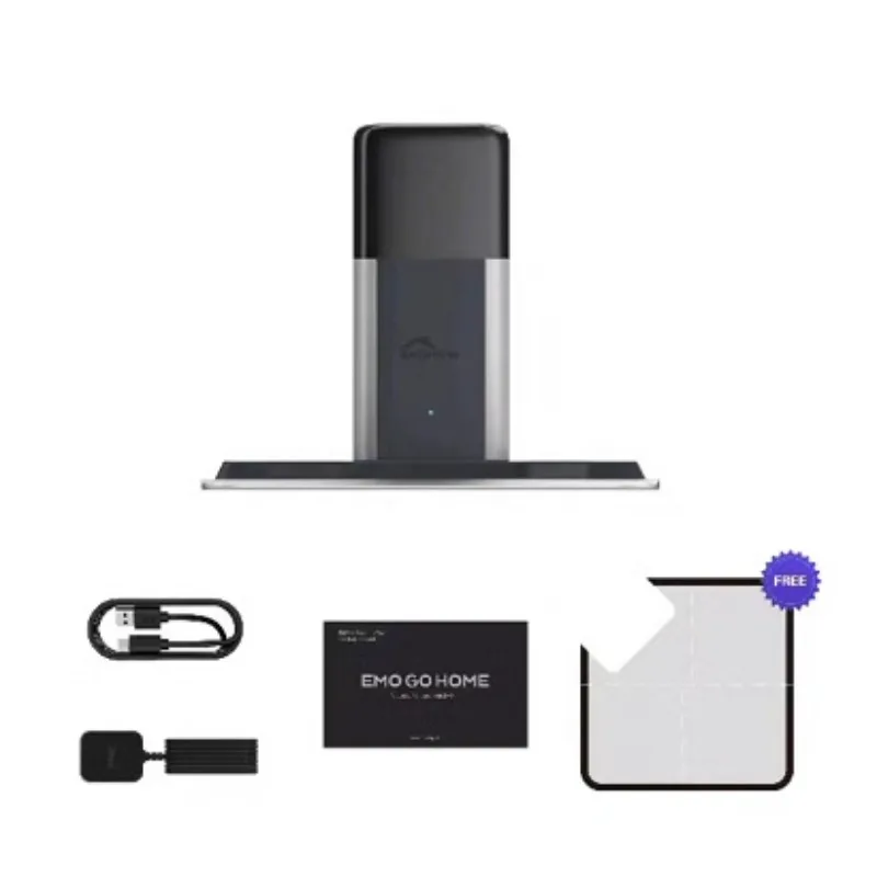 Новий інтелектуальний робот EMO зі штучним інтелектом Емоційна підтримка Інтерактивний робот Розпізнавання мовлення EMO Домашній робот-компаньйон Дитячий подарунок