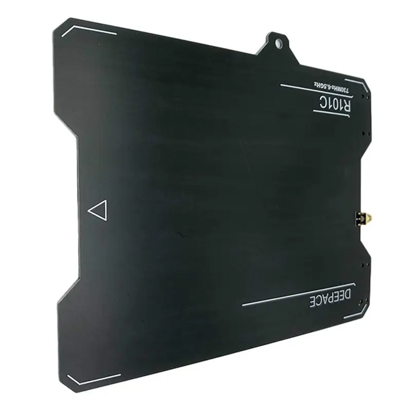 M67K-액세서리 1개 안테나 고내구성 R101C 730Mhz-6.5Ghz 7Dbi Ads-B UWB 안테나 광대역 지향성 안테나 23X22.5Cm 블랙