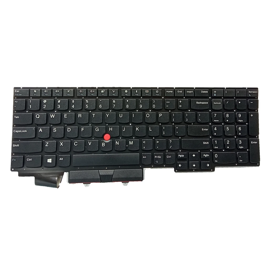 

Keyboard PC Input Accessory Pointer Keypad Replacement for Thinkpad E15