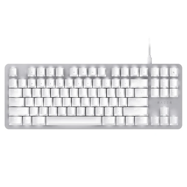 Clavier PC programmable Razer Blackwidow Lite, blanc ou noir