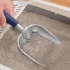 Pet Cat Waste Shovel Long Handle Stainless Steel Metal Shovel Litter Filter Garbage Sand Scoop Pet Cleaning Tool Cat Supplies 3