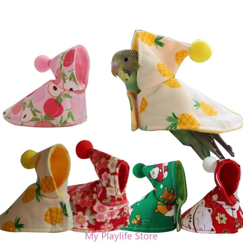 Bird Costume Colorful Cover Dress Up Protect Pet Parrots Comfortable