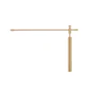 Copper Dowsing Rods Copper Dowsing Rod,Tool Retractable for Divining Water Treasure Buried Items Retractable Dowsing Rod 1