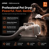 JIRPET T1 Professional Pet Dryer For Dog Cat Grooming 3000W Adjustable Speed Low Noise High Velocity Blower China Plug 220V 1