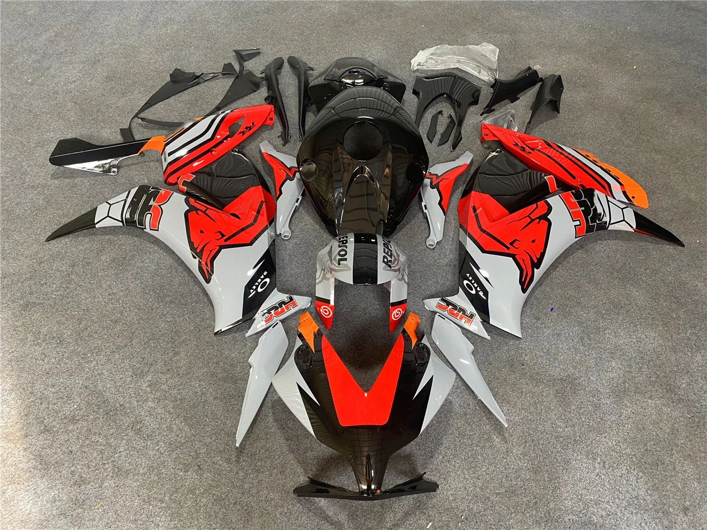 

Обтекатель для мотоцикла, подходит для CBR1000RR 12 13 14 15 16 лет CBR1000 2012 2013 2014 2015 2016, красный, серый, черный обтекатель для мотоцикла