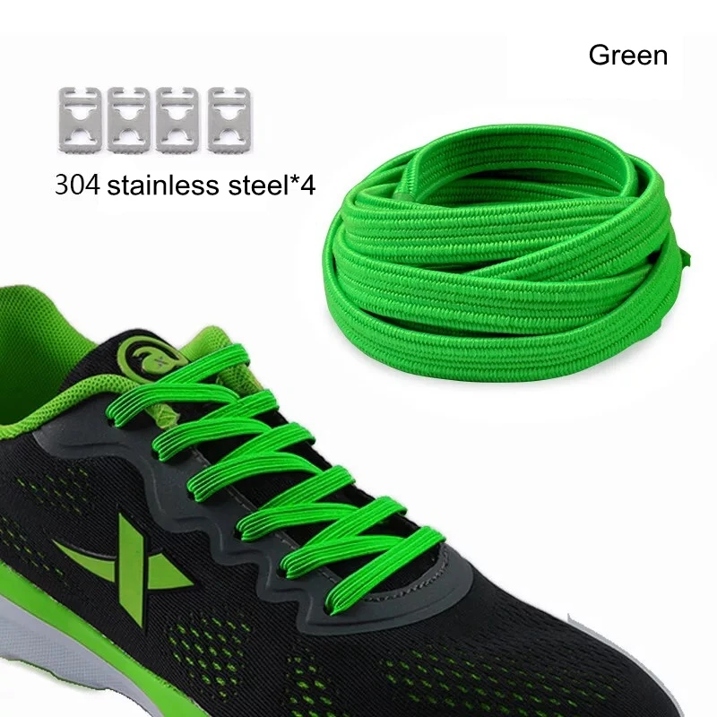 

1 пара, эластичные резиновые шнурки для обуви, 100 см