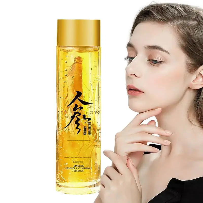 

120ml Effective Red Ginseng Extract Moisturizing Oil Anti-aging Essence Reducing Wrinkles And Brightening Skin Care