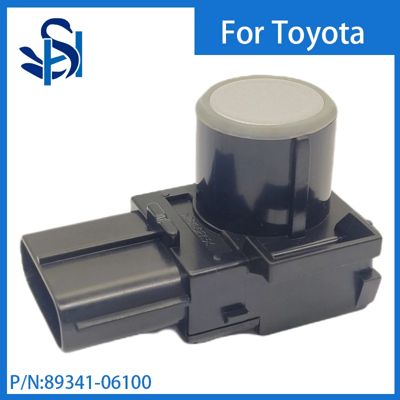 

89341-06100 PDC датчик парковки радар цвет блестящий серебряный для Toyota